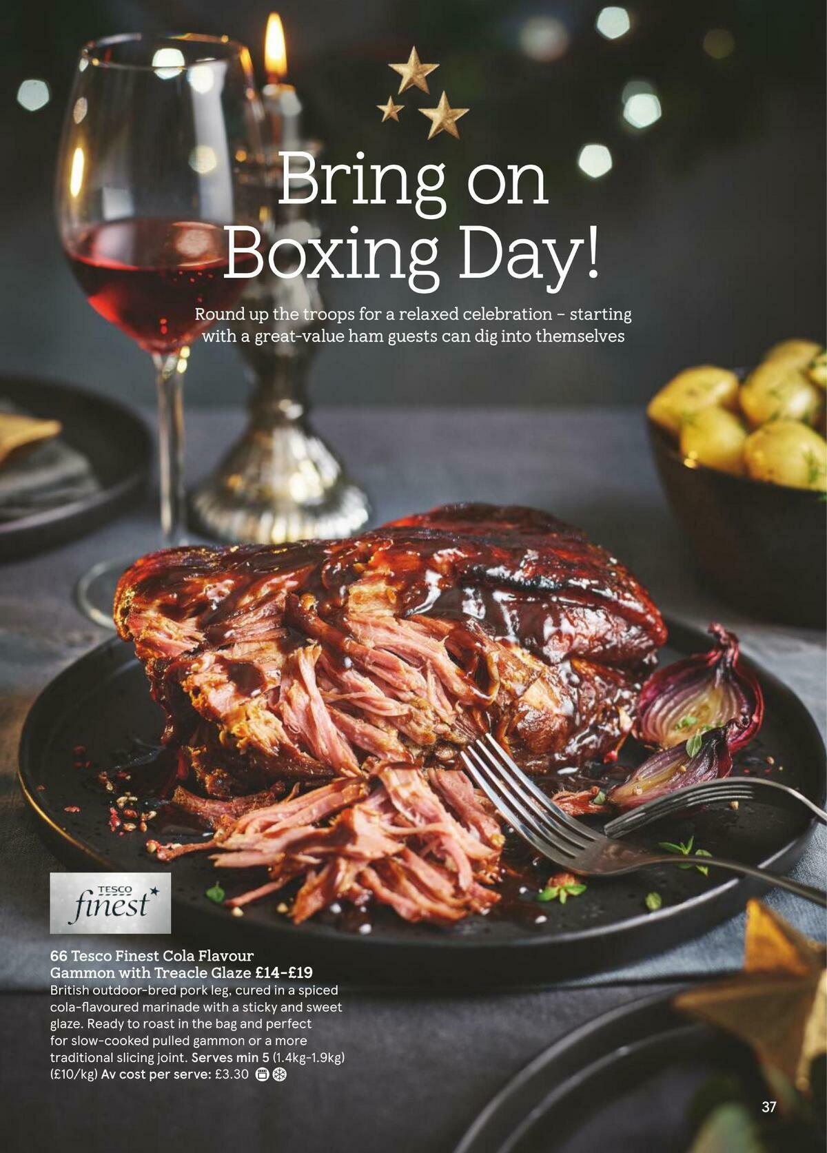 TESCO Festive Food To Order Offers from 18 November