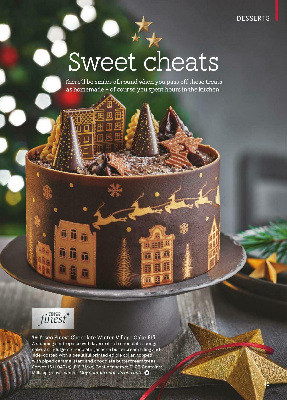 TESCO Festive Food To Order Offers from 18 November