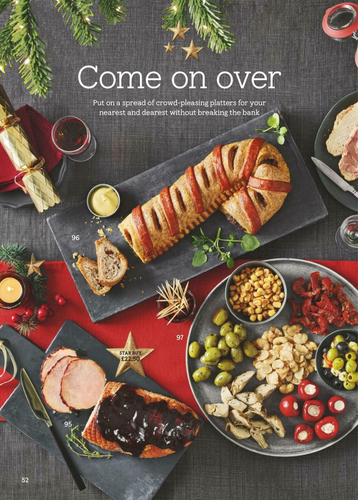 TESCO Festive Food To Order Offers from 18 November