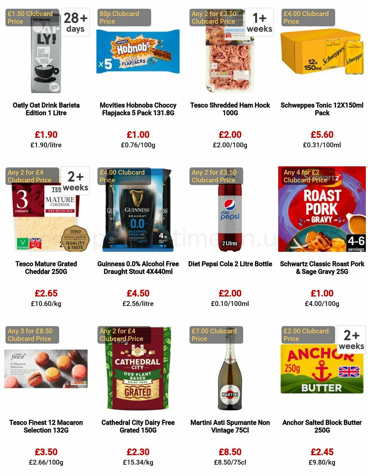 TESCO Offers from 29 December