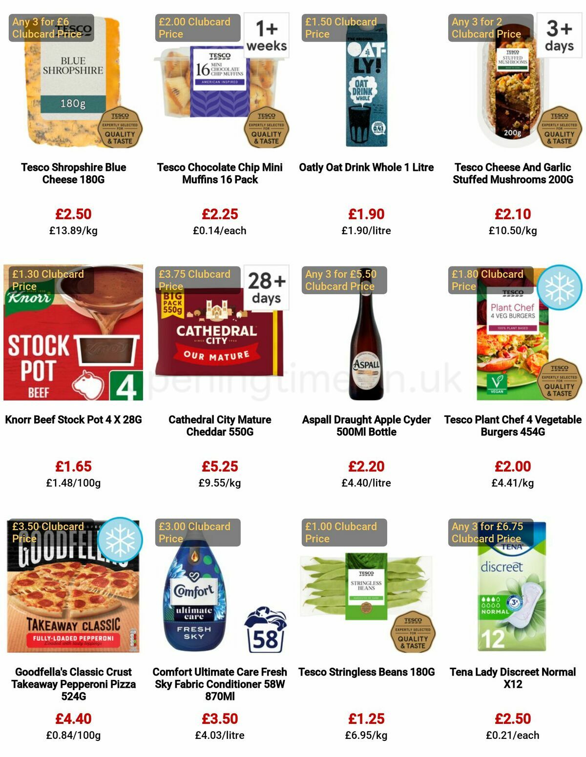 TESCO Offers from 5 January