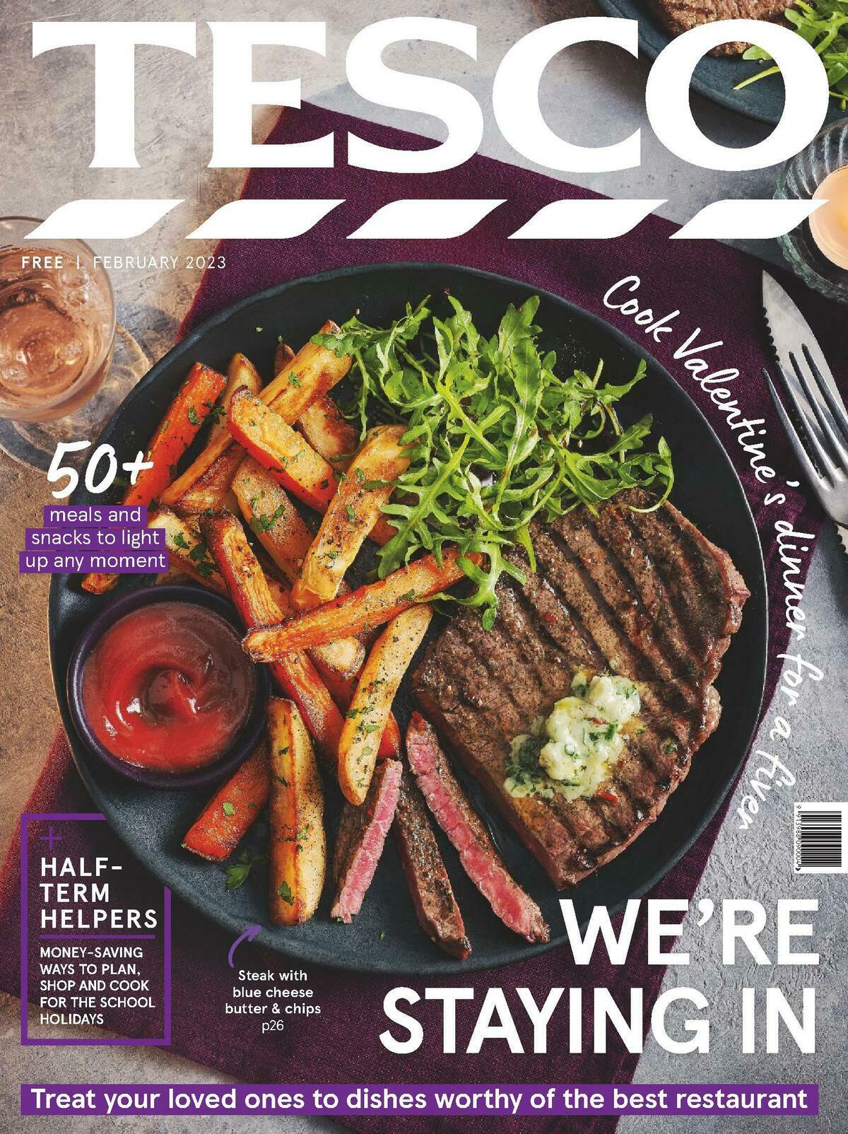 TESCO Magazine February Offers from 1 February