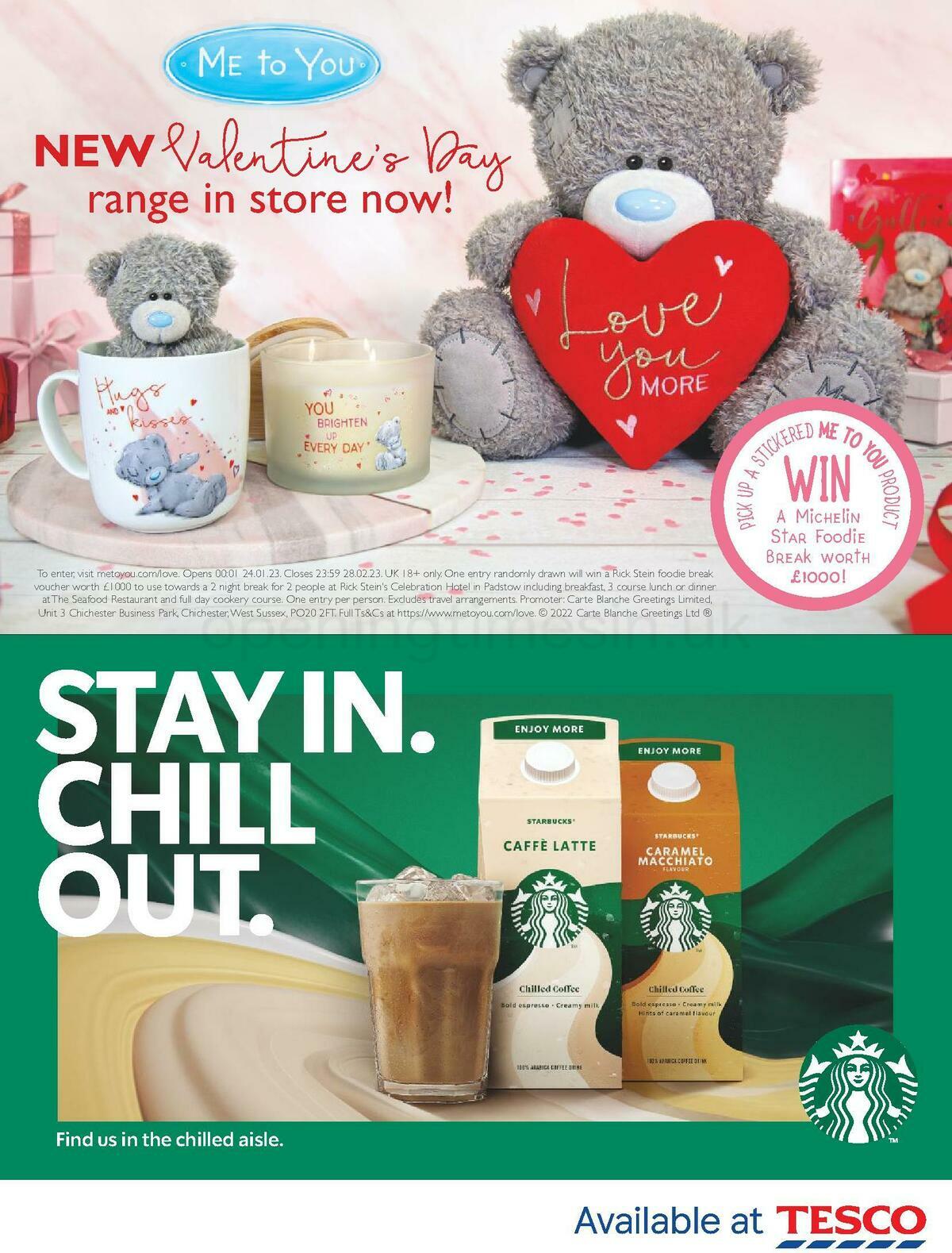 TESCO Magazine February Offers from 1 February