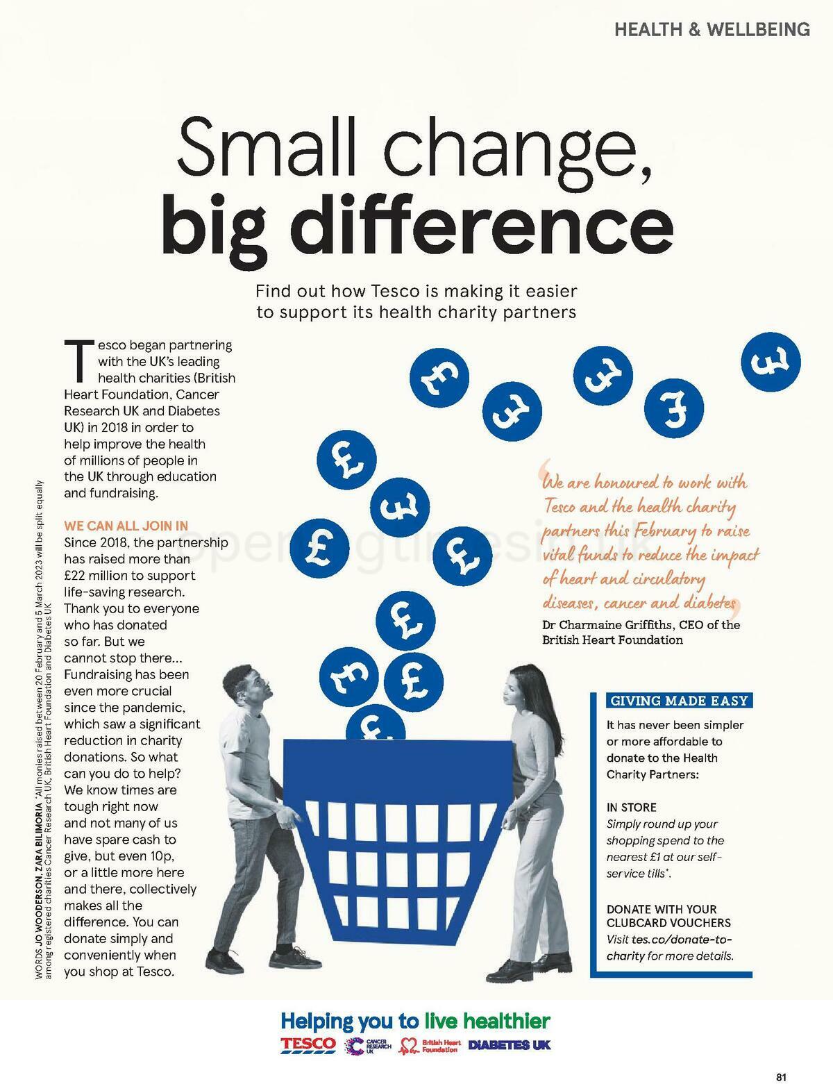 TESCO Magazine February Offers from 1 February