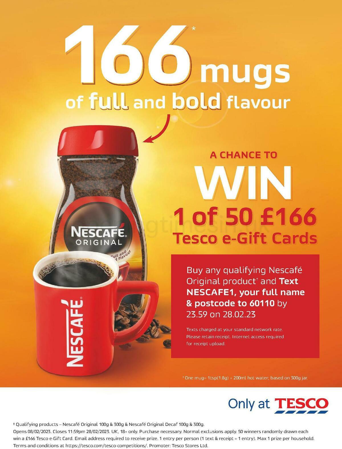 TESCO Magazine February Offers from 1 February