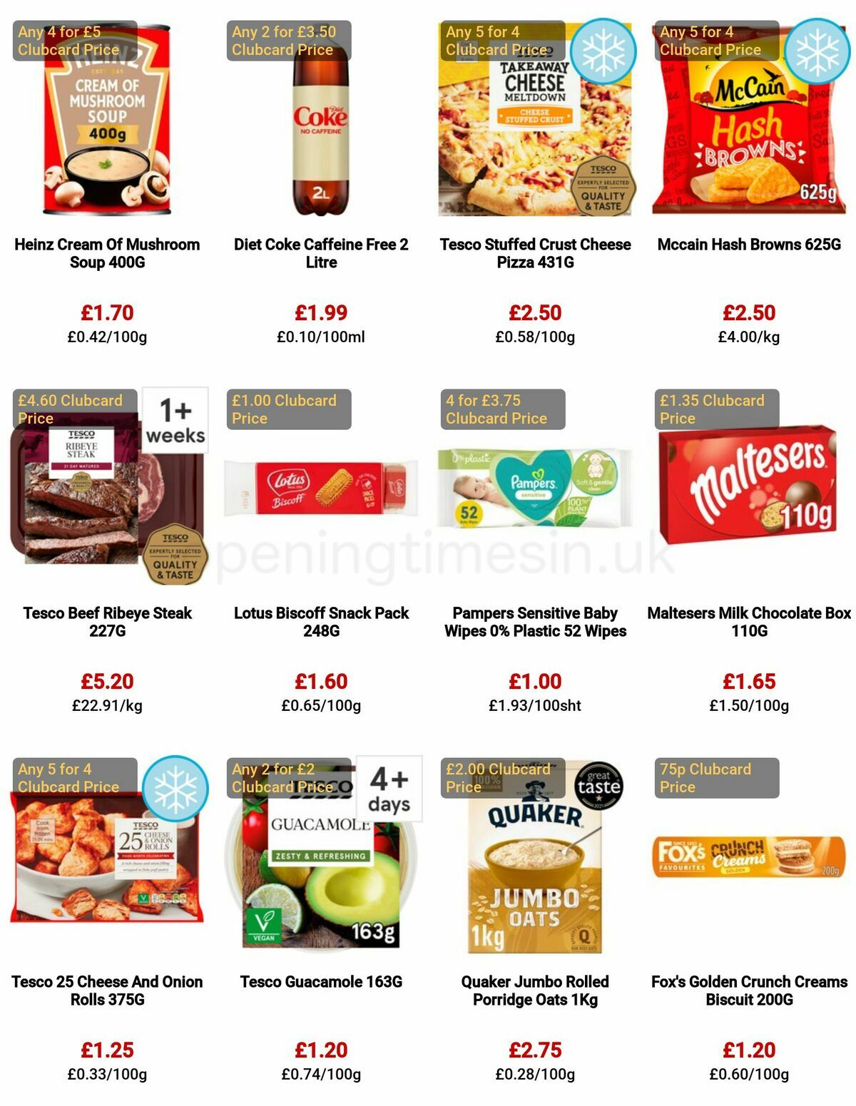 TESCO Offers from 26 January