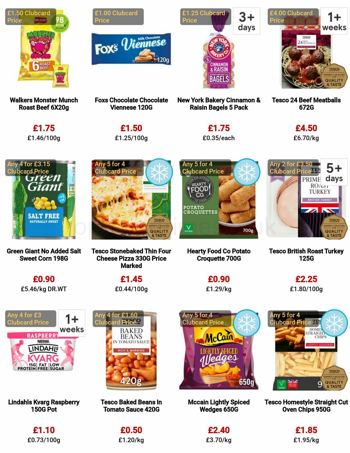 TESCO Offers from 26 January