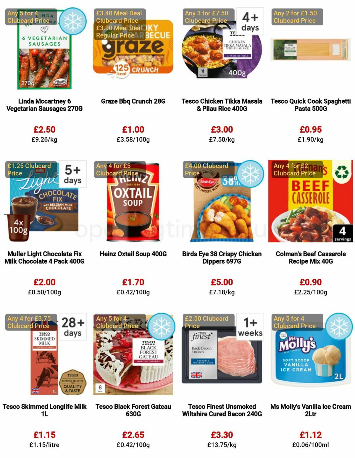 TESCO Offers from 26 January