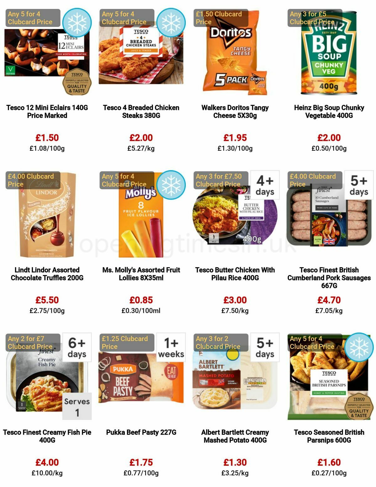 TESCO Offers from 26 January