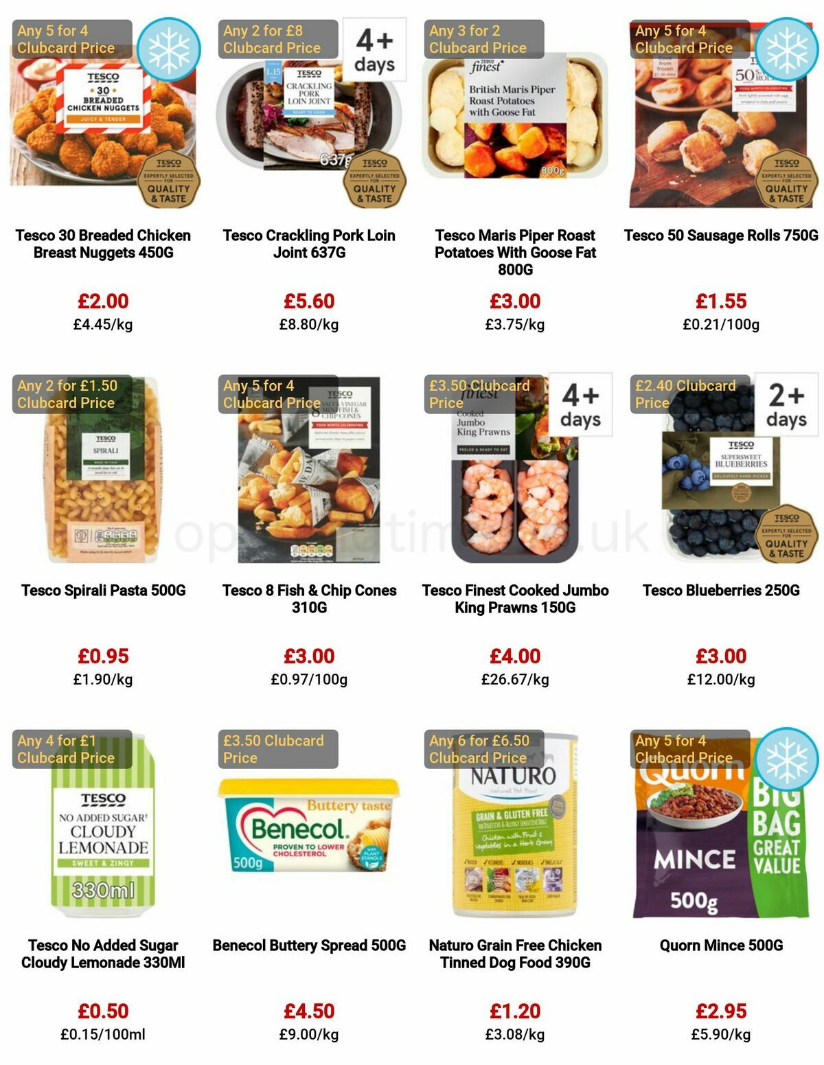 TESCO Offers from 26 January