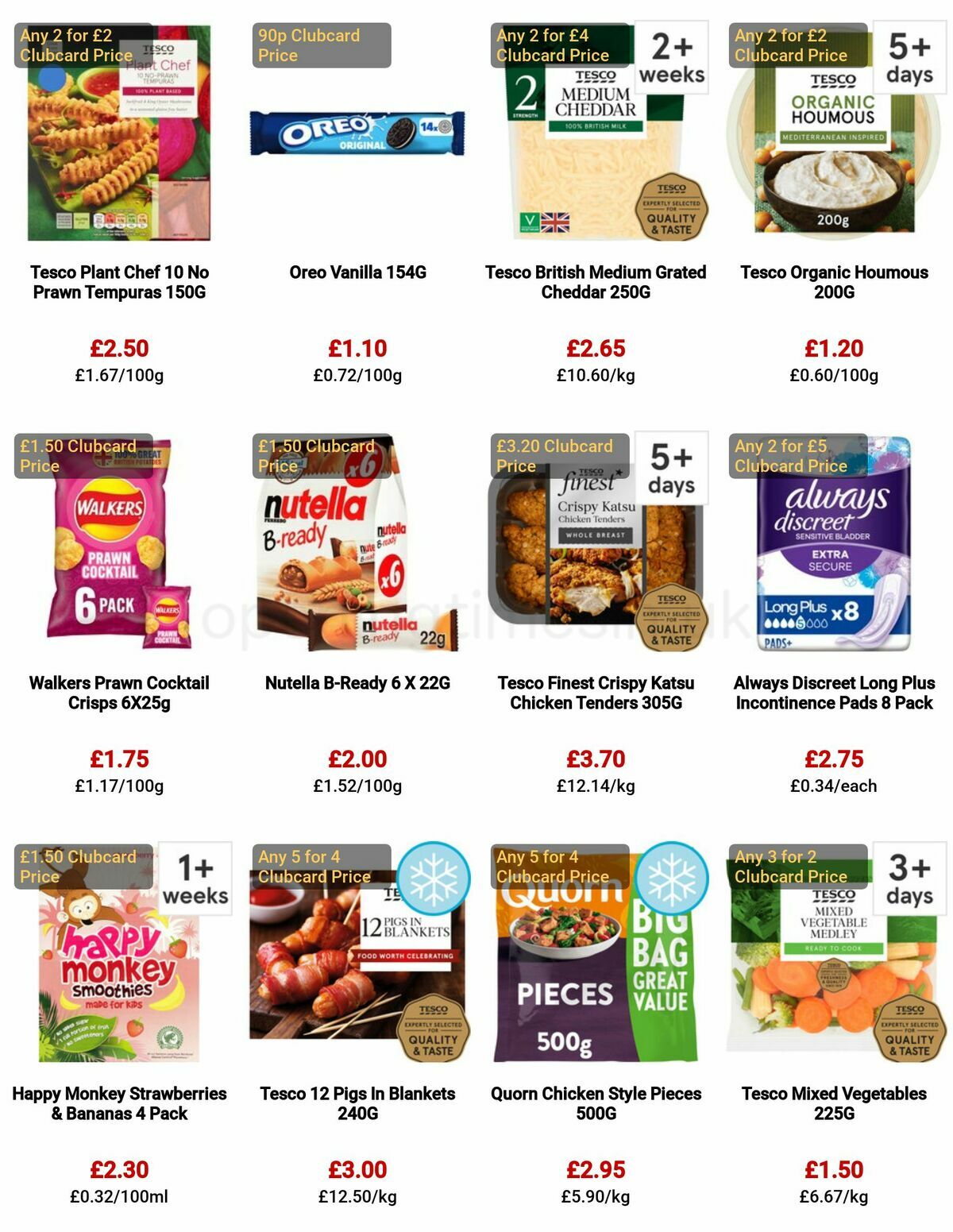 TESCO Offers from 26 January