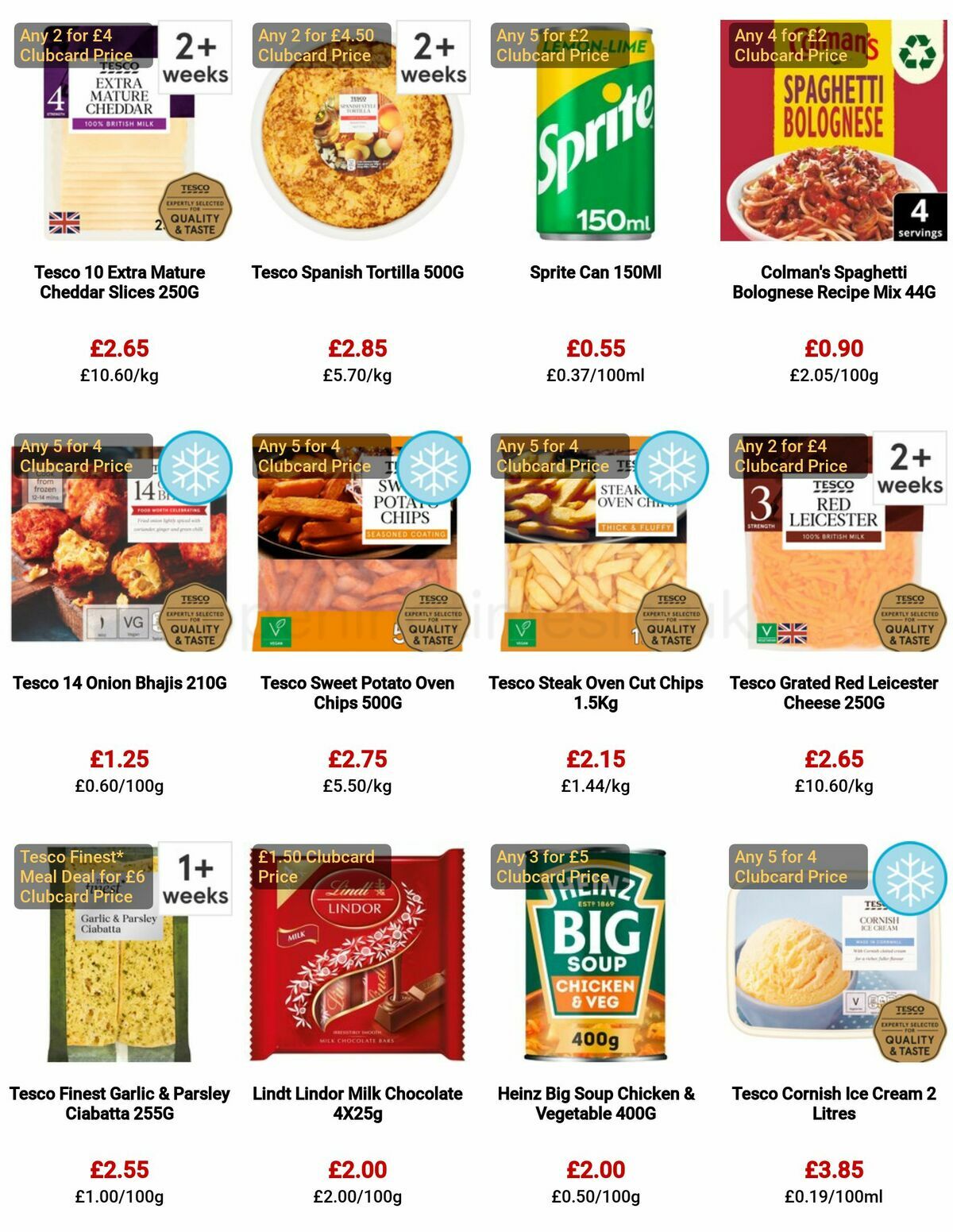 TESCO Offers from 26 January