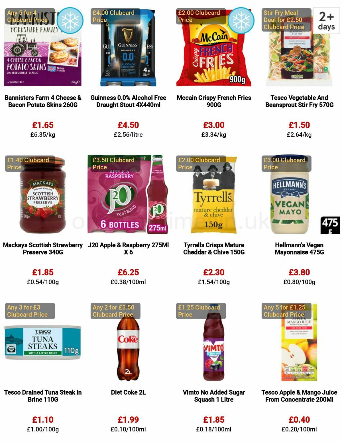TESCO Offers from 26 January