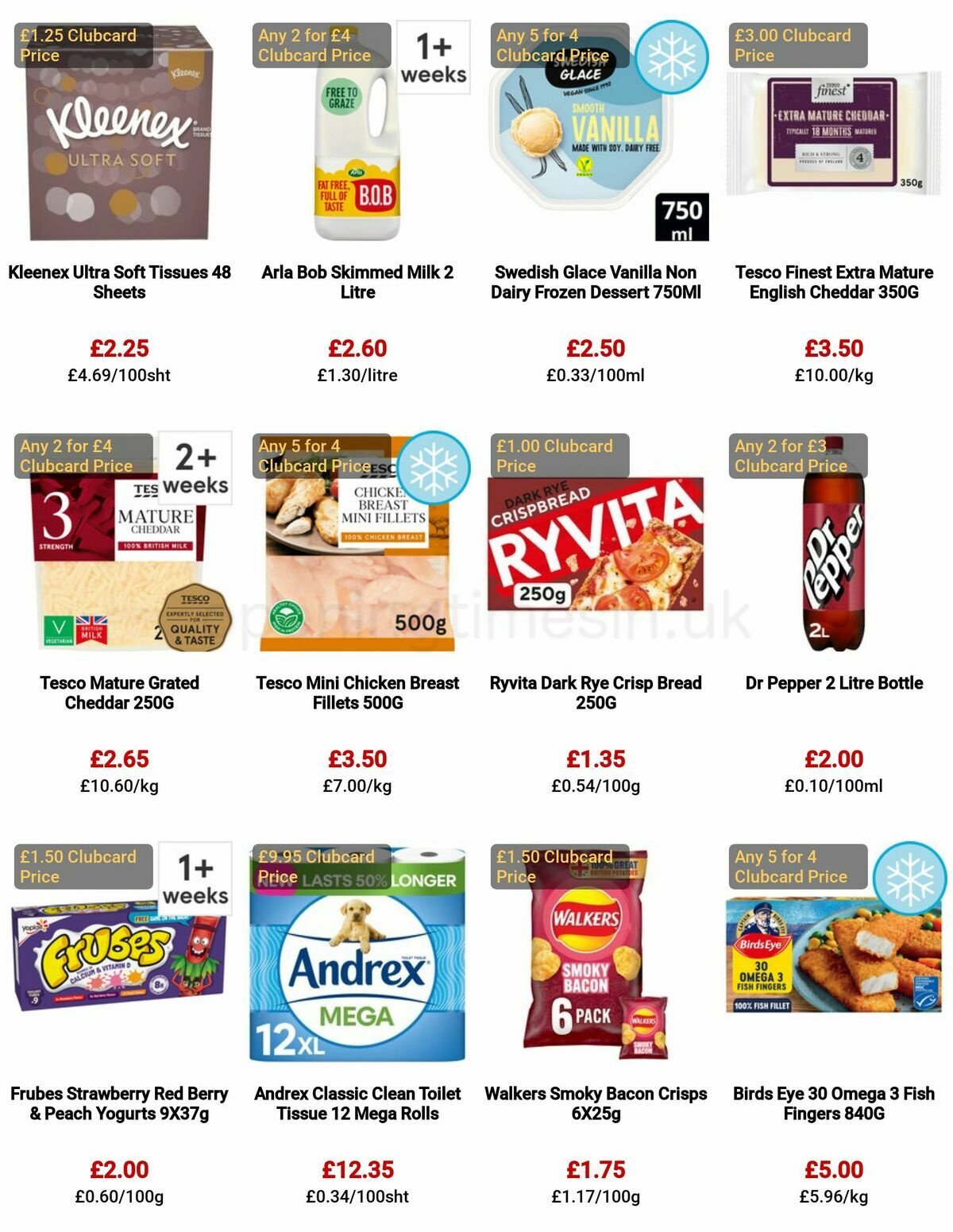TESCO Offers from 26 January