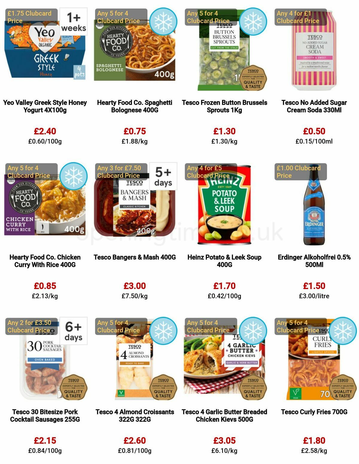 TESCO Offers from 26 January