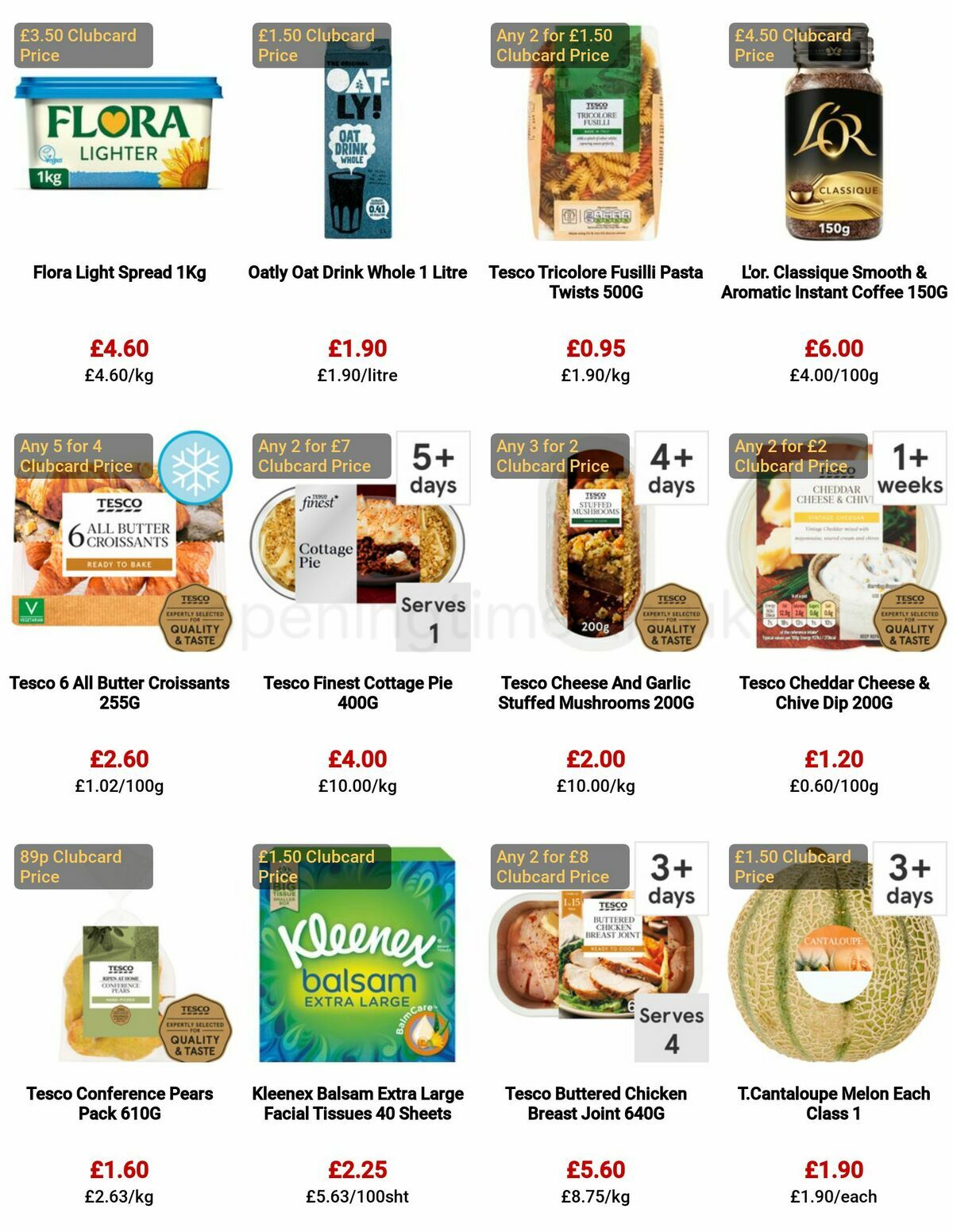 TESCO Offers from 26 January