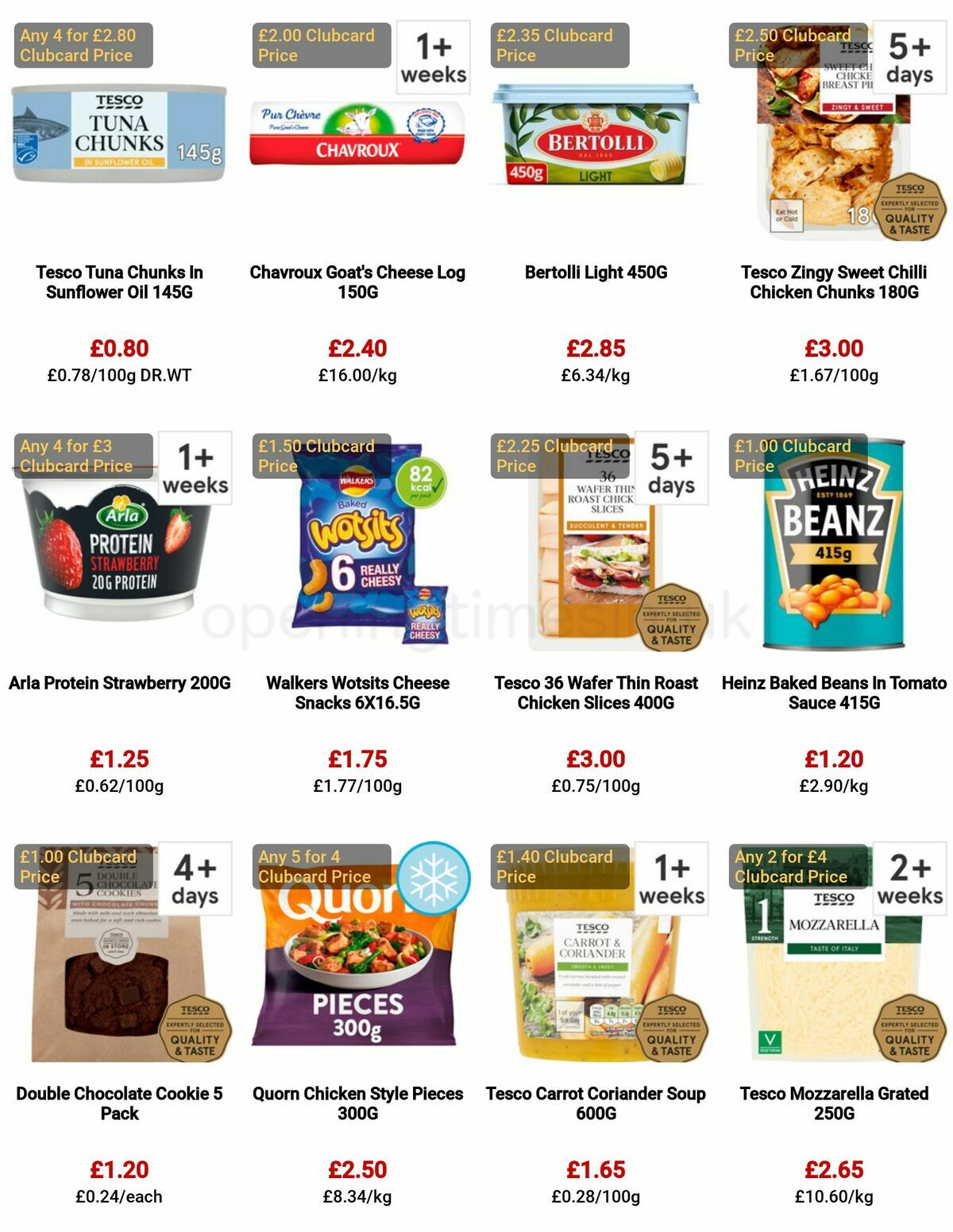 TESCO Offers from 26 January
