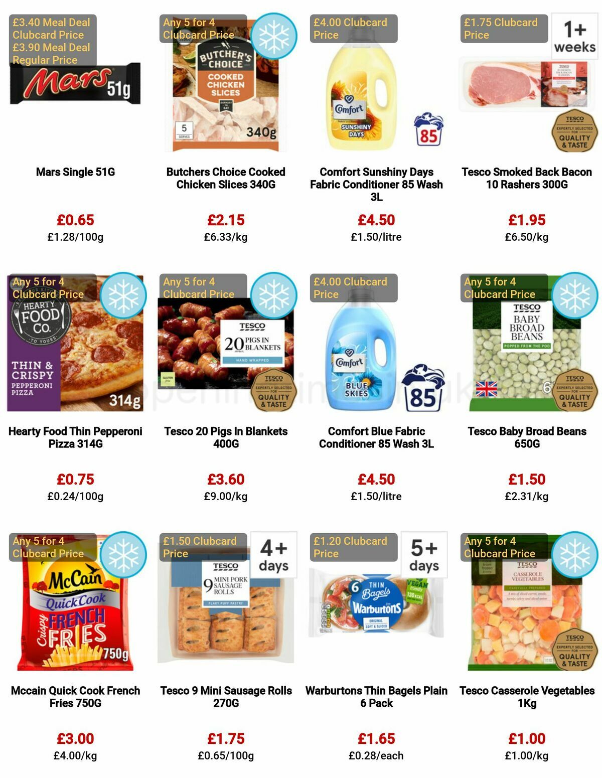 TESCO Offers from 26 January