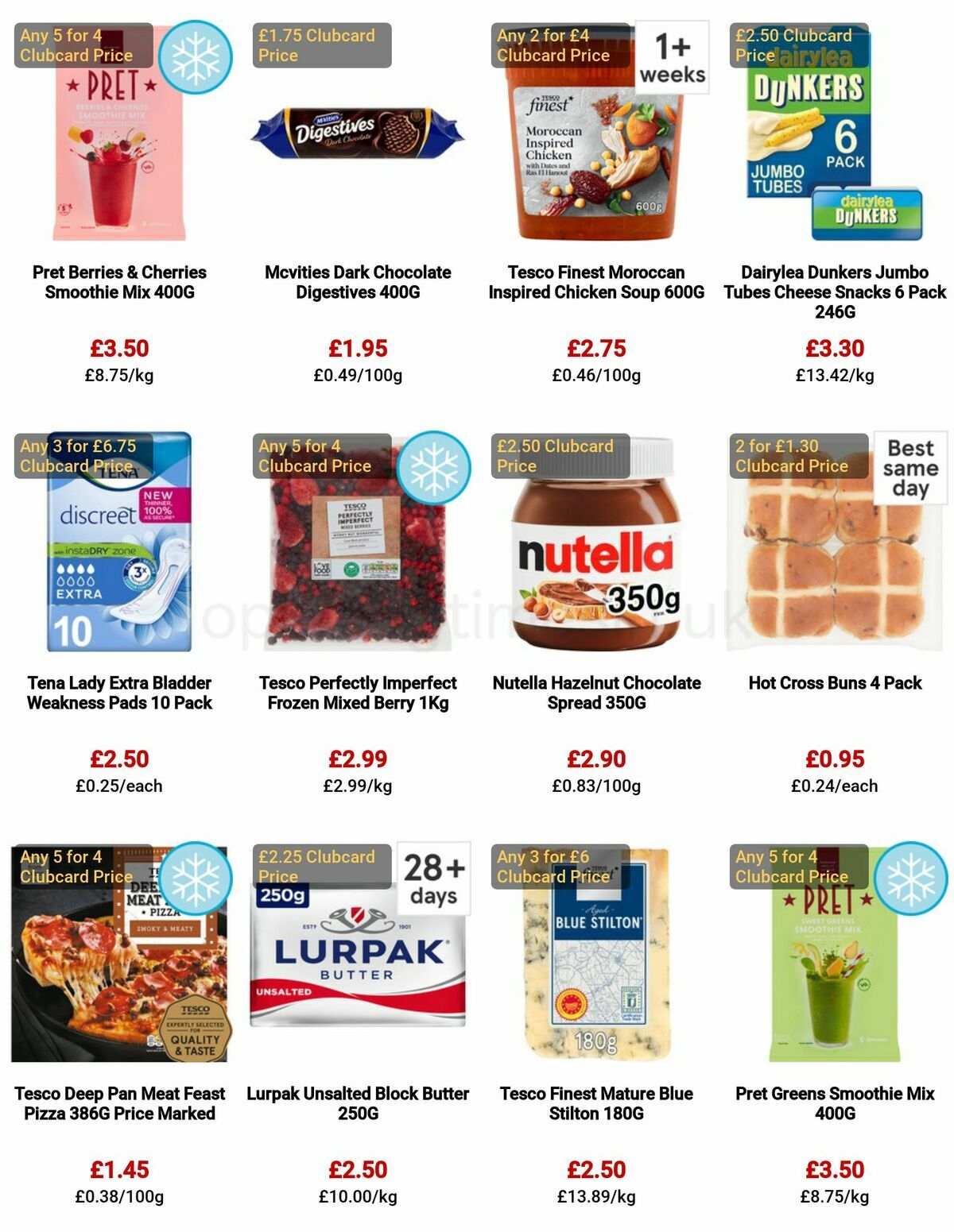TESCO Offers from 26 January