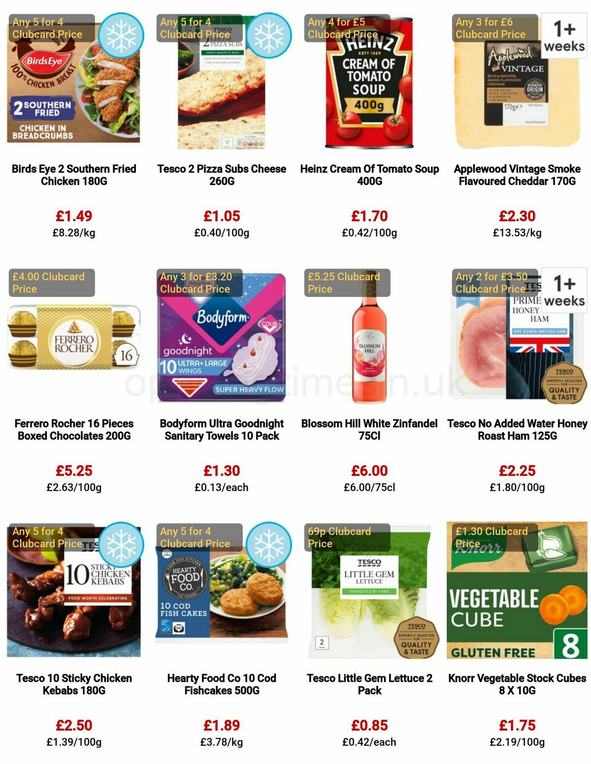 TESCO Offers from 26 January