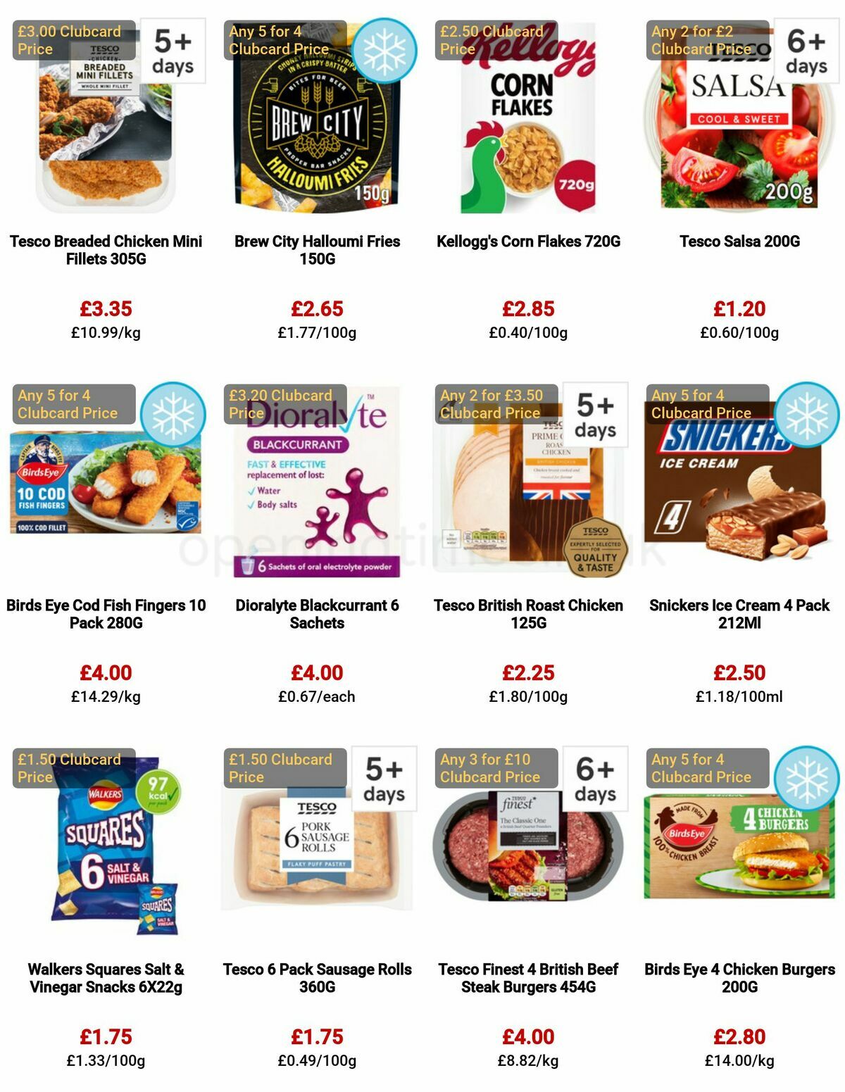TESCO Offers from 26 January