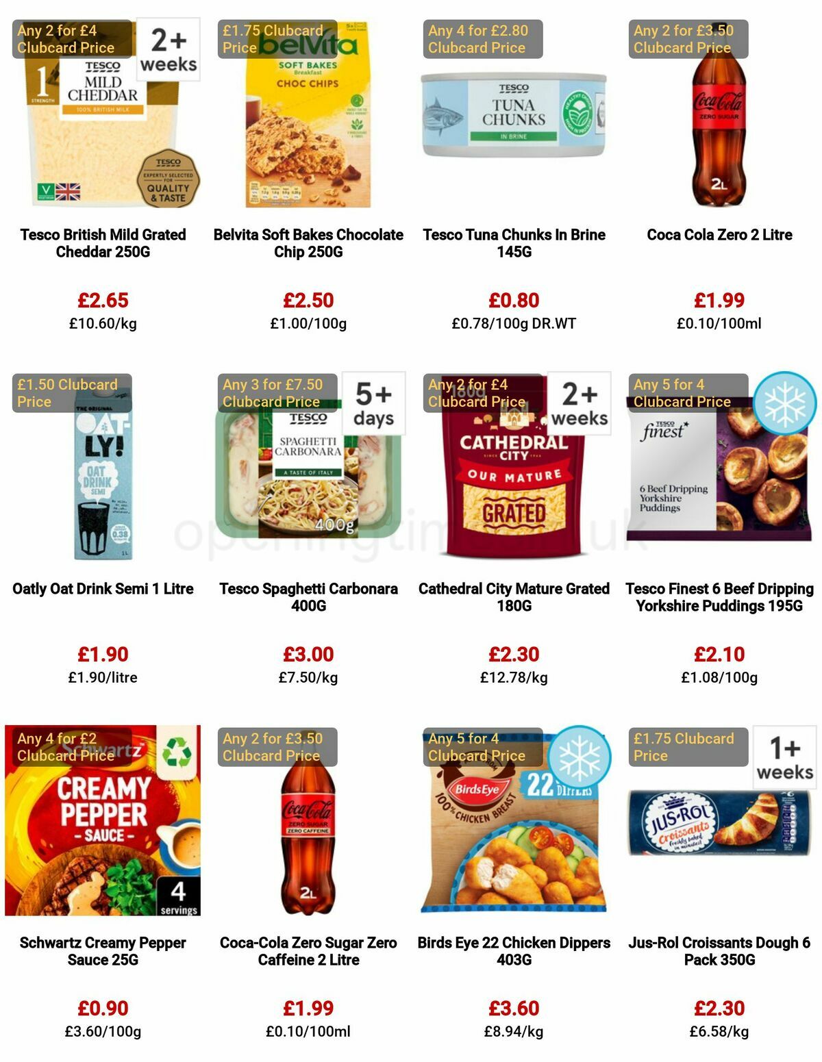 TESCO Offers from 26 January