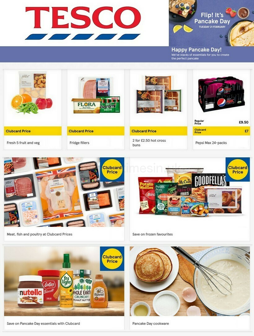 TESCO Offers from 16 February