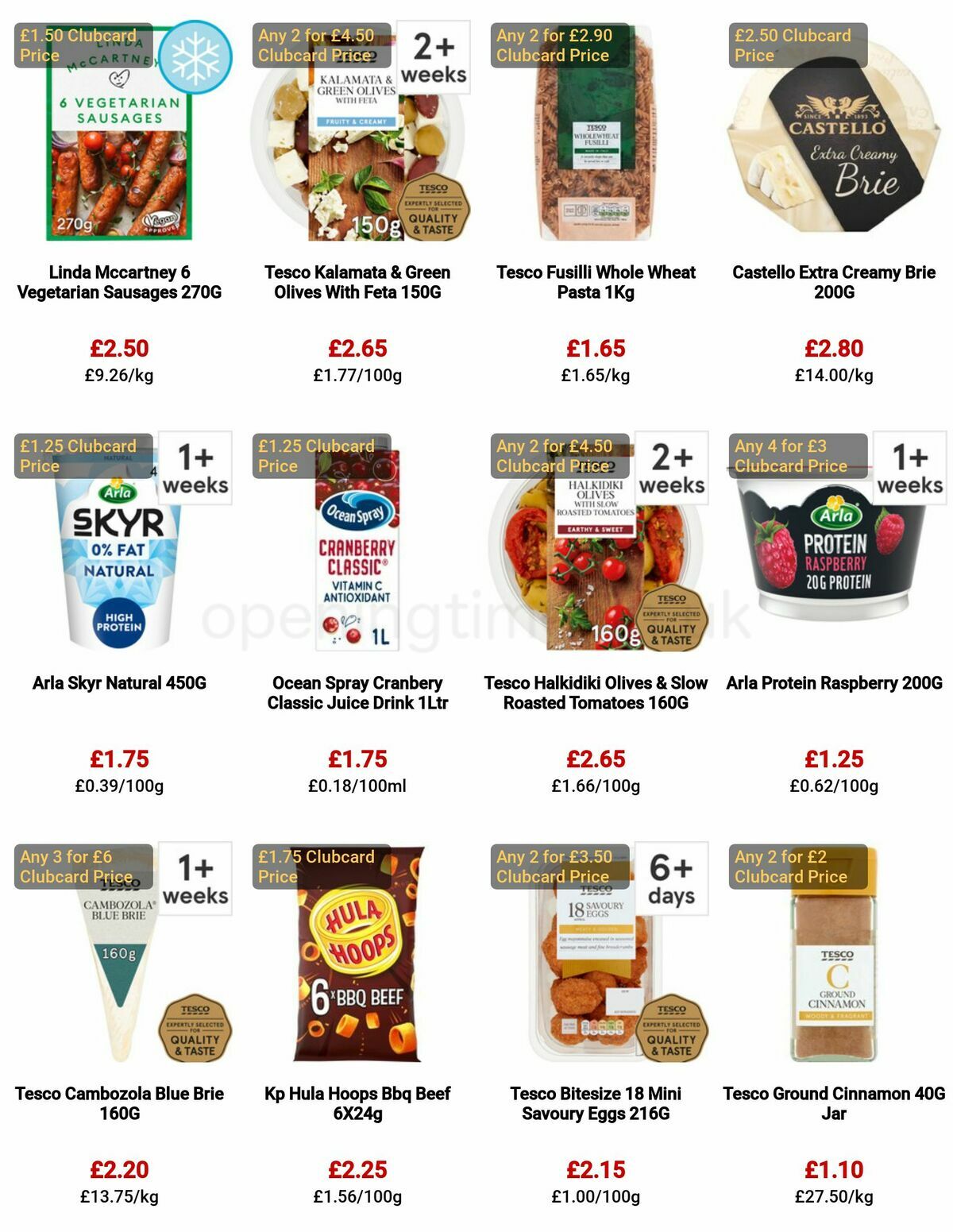 TESCO Offers from 16 February