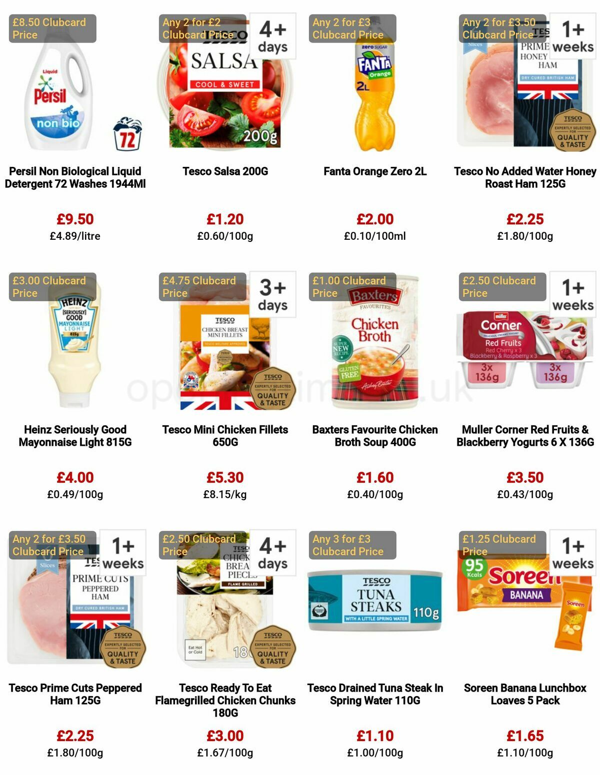 TESCO Offers from 16 February