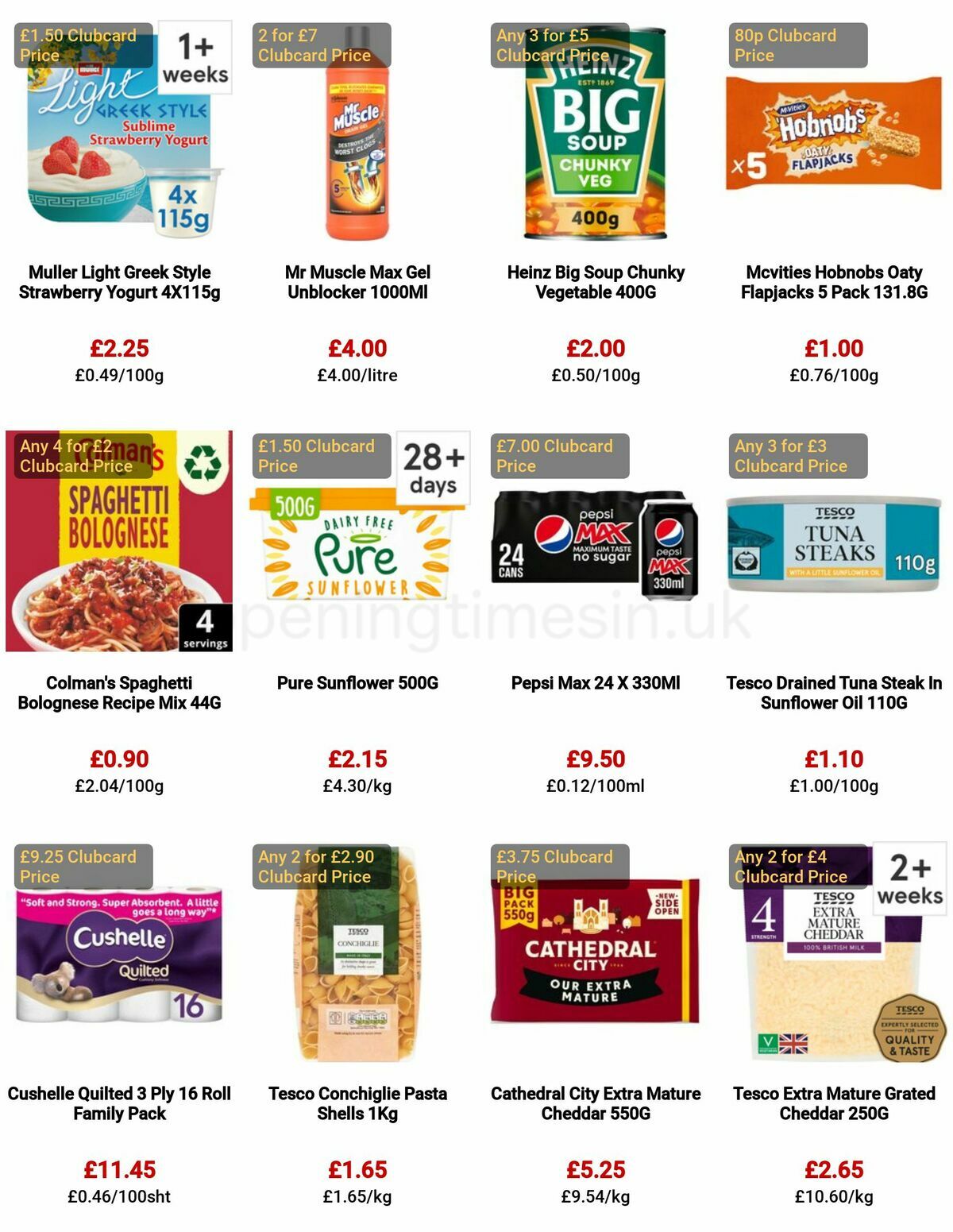 TESCO Offers from 16 February