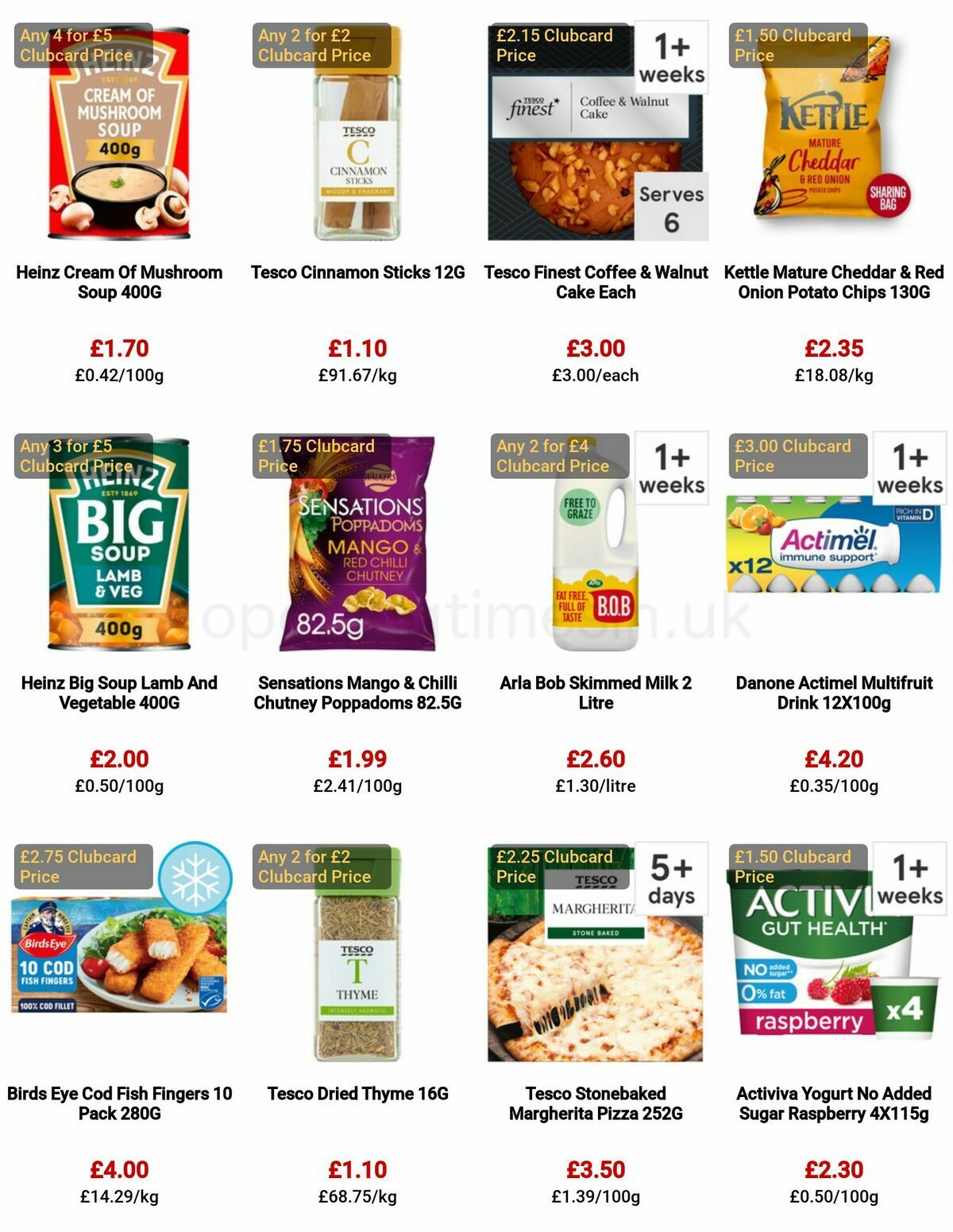 TESCO Offers from 16 February