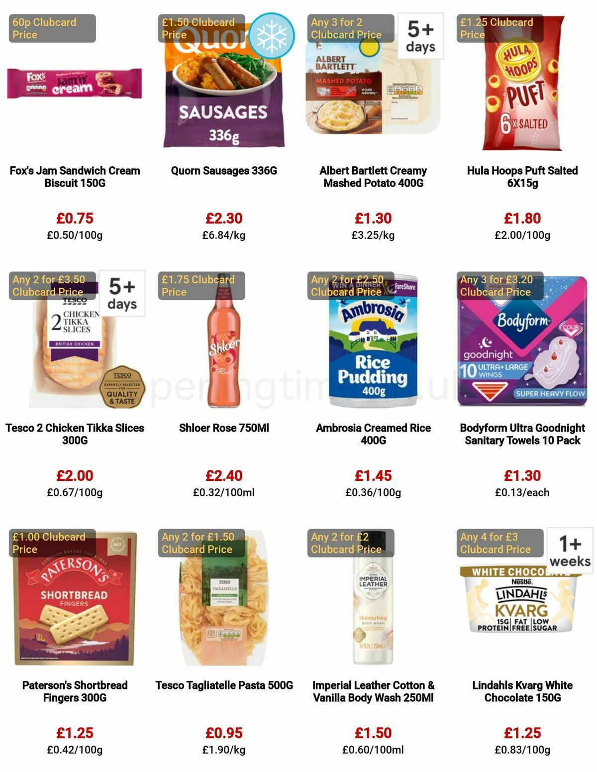 TESCO Offers from 16 February