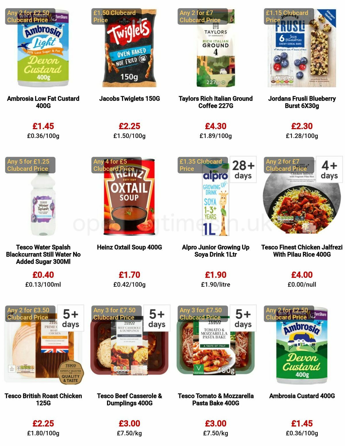 TESCO Offers from 16 February