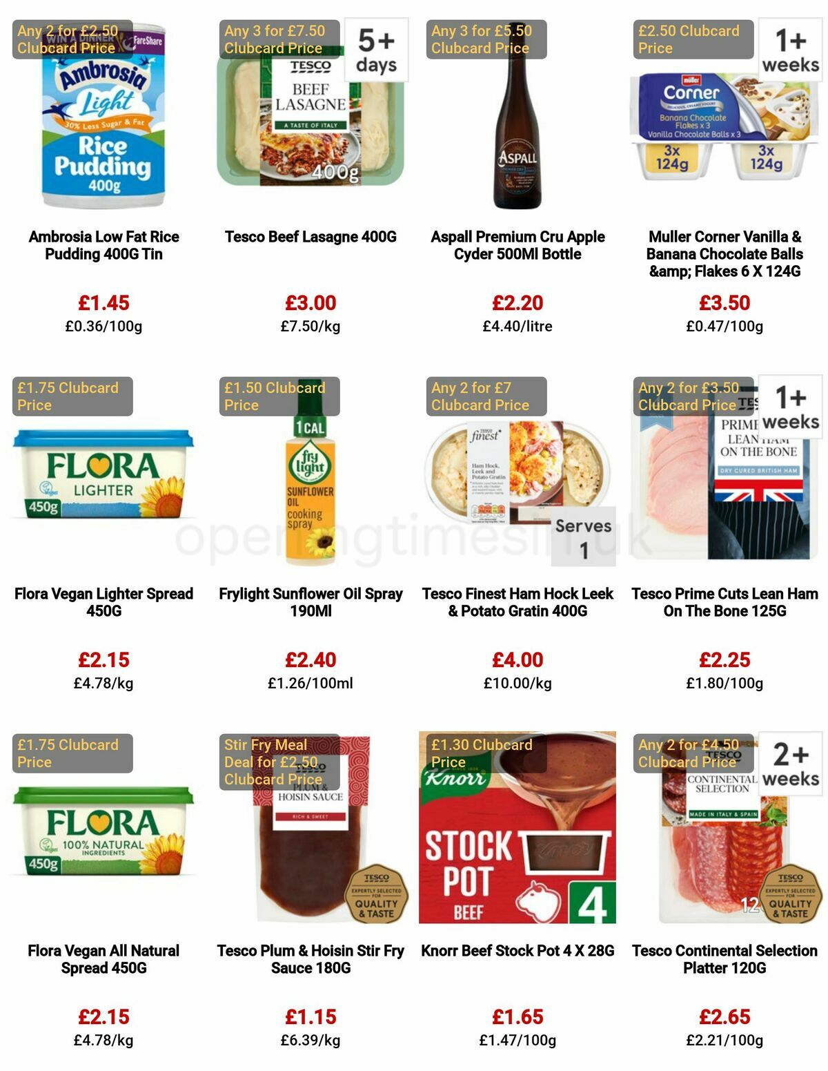 TESCO Offers from 16 February