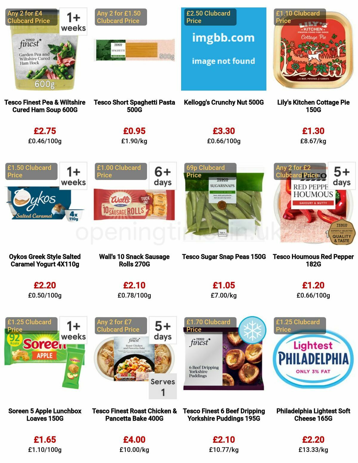 TESCO Offers from 16 February