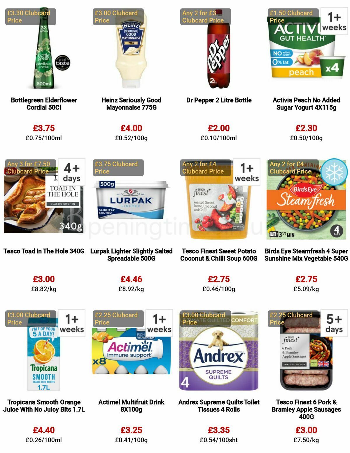 TESCO Offers from 16 February