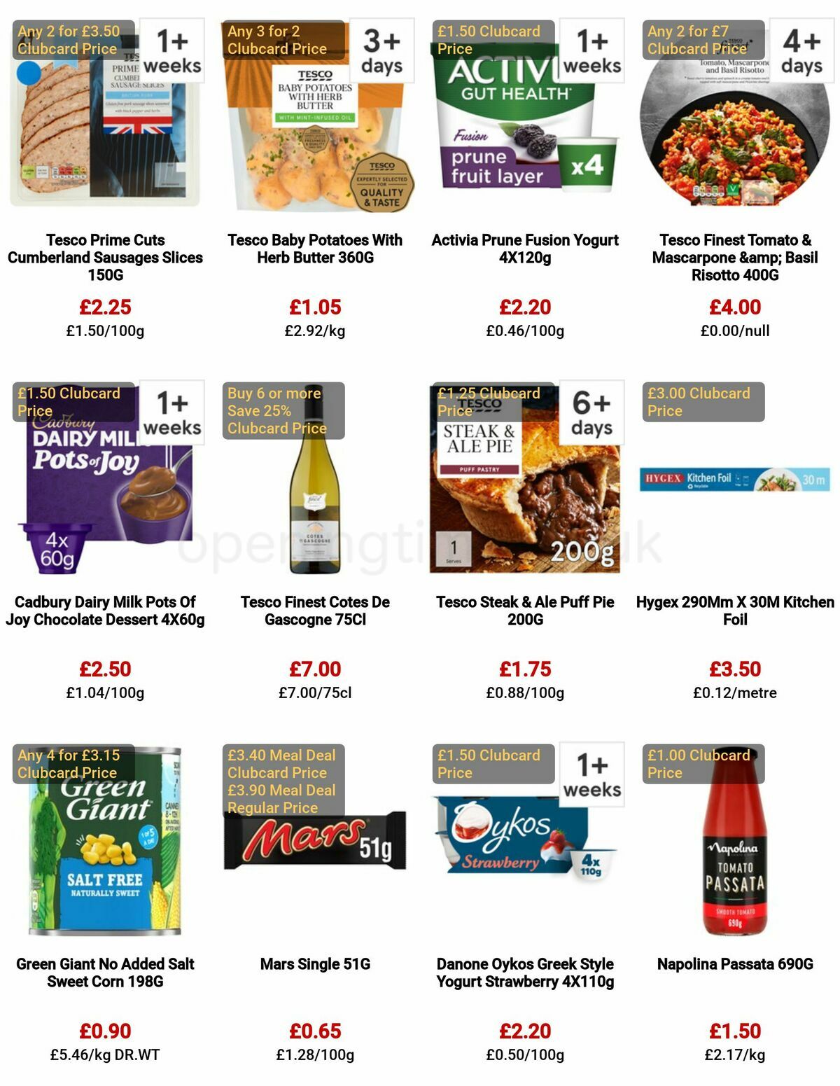 TESCO Offers from 16 February