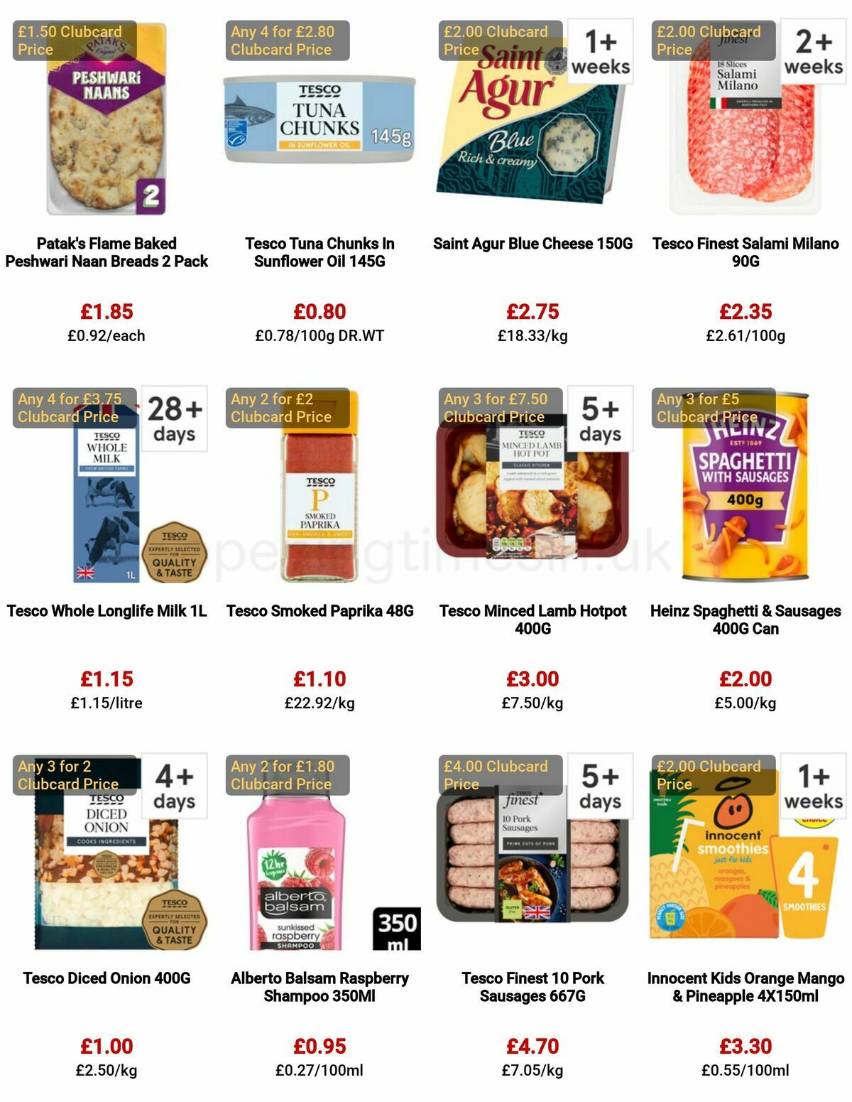 TESCO Offers from 16 February