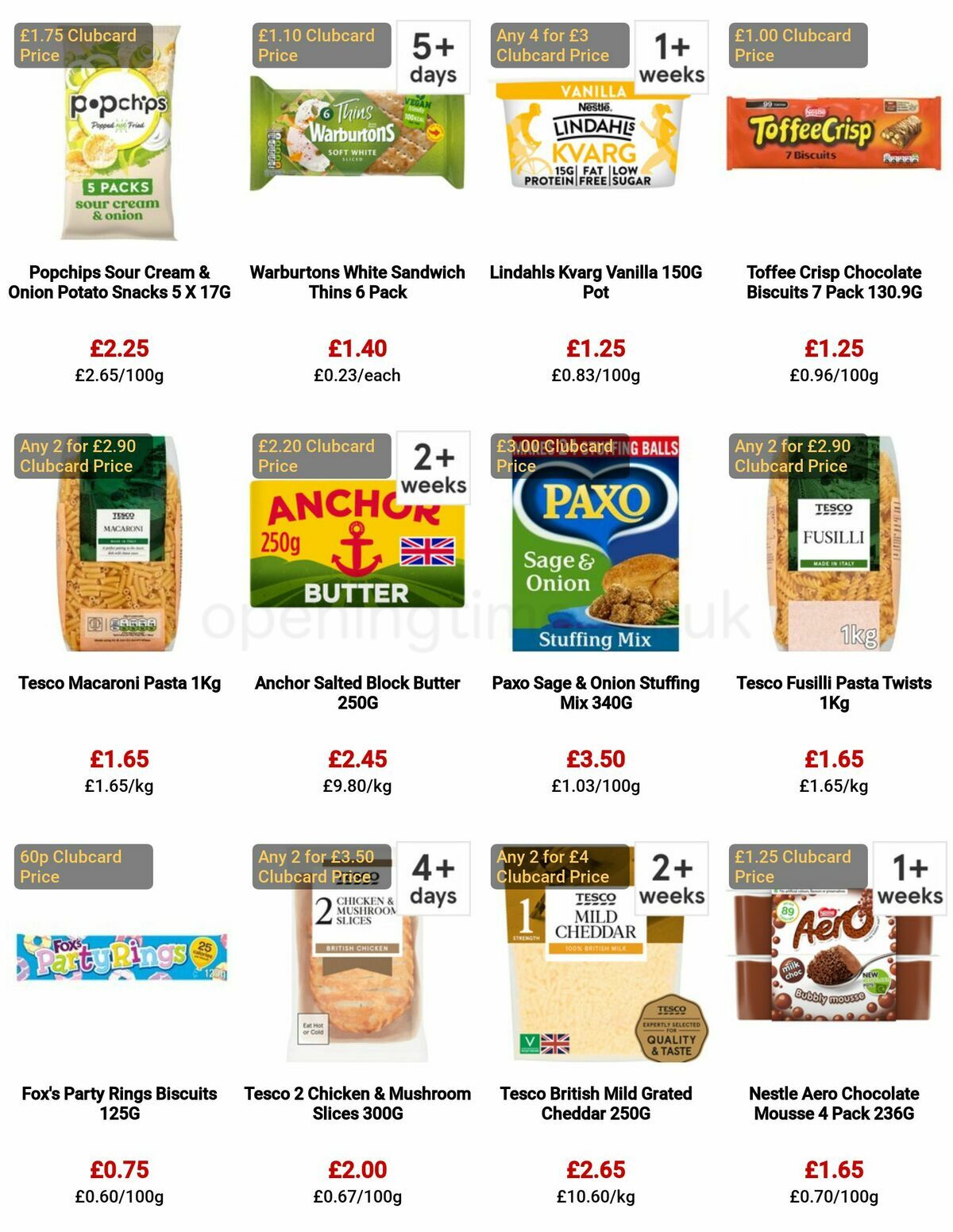 TESCO Offers from 16 February