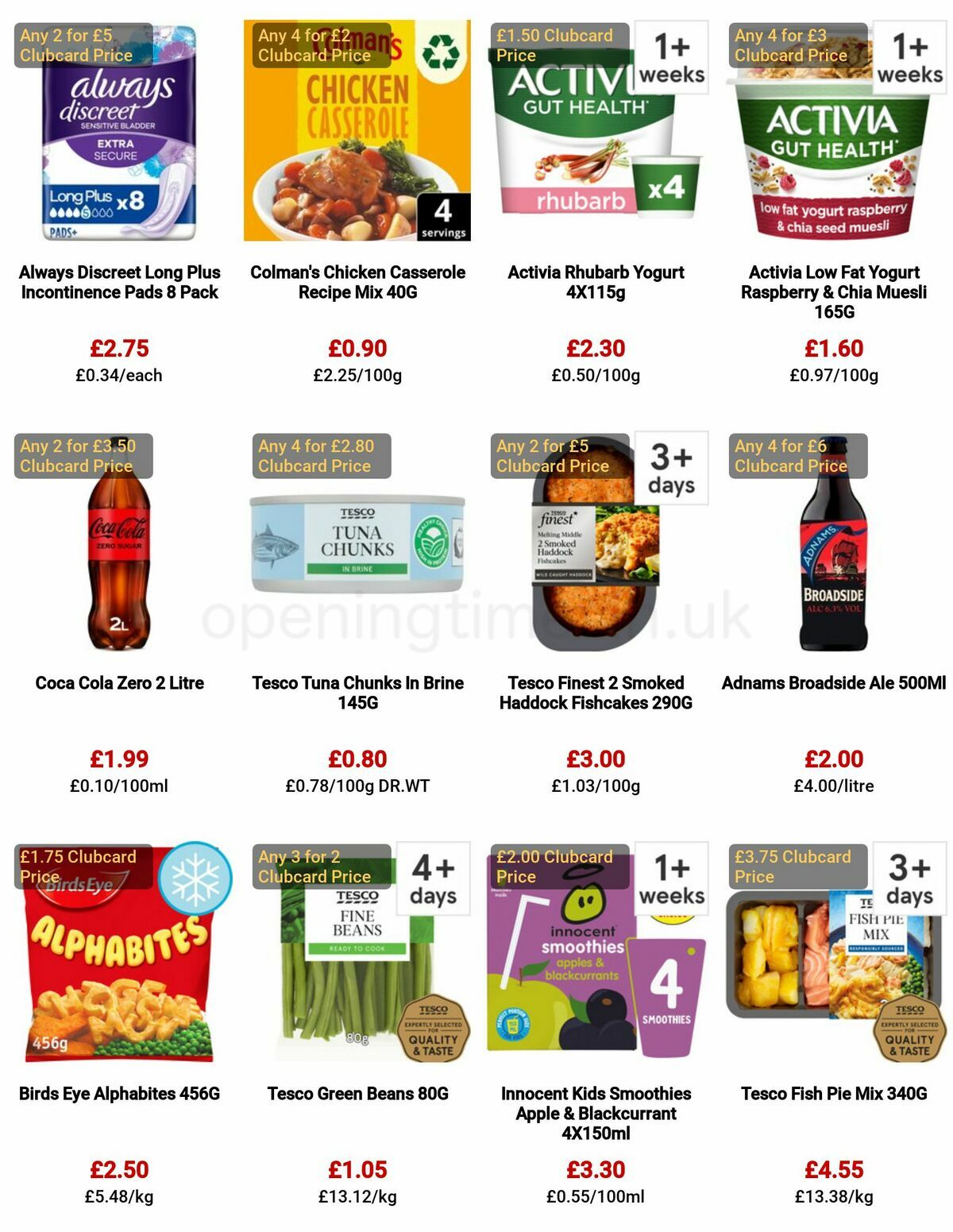 TESCO Offers from 16 February