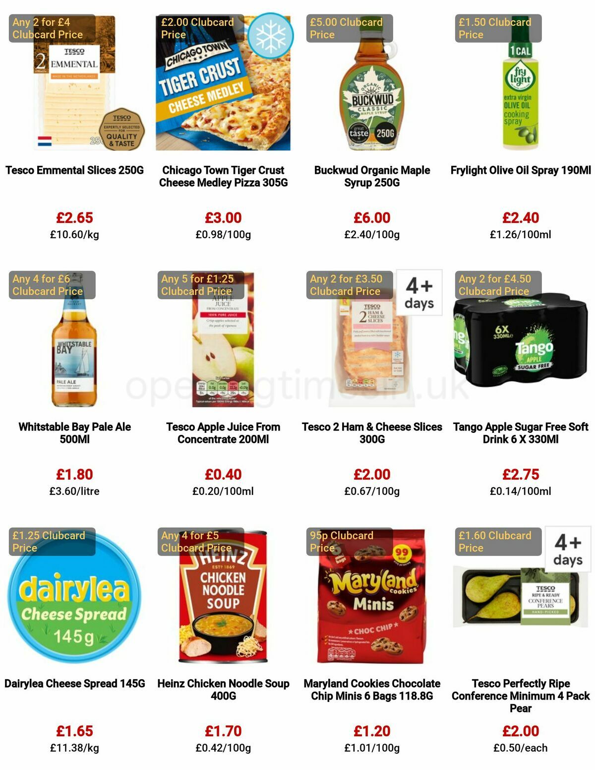 TESCO Offers from 16 February
