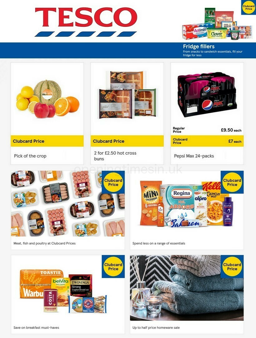 TESCO Offers from 23 February