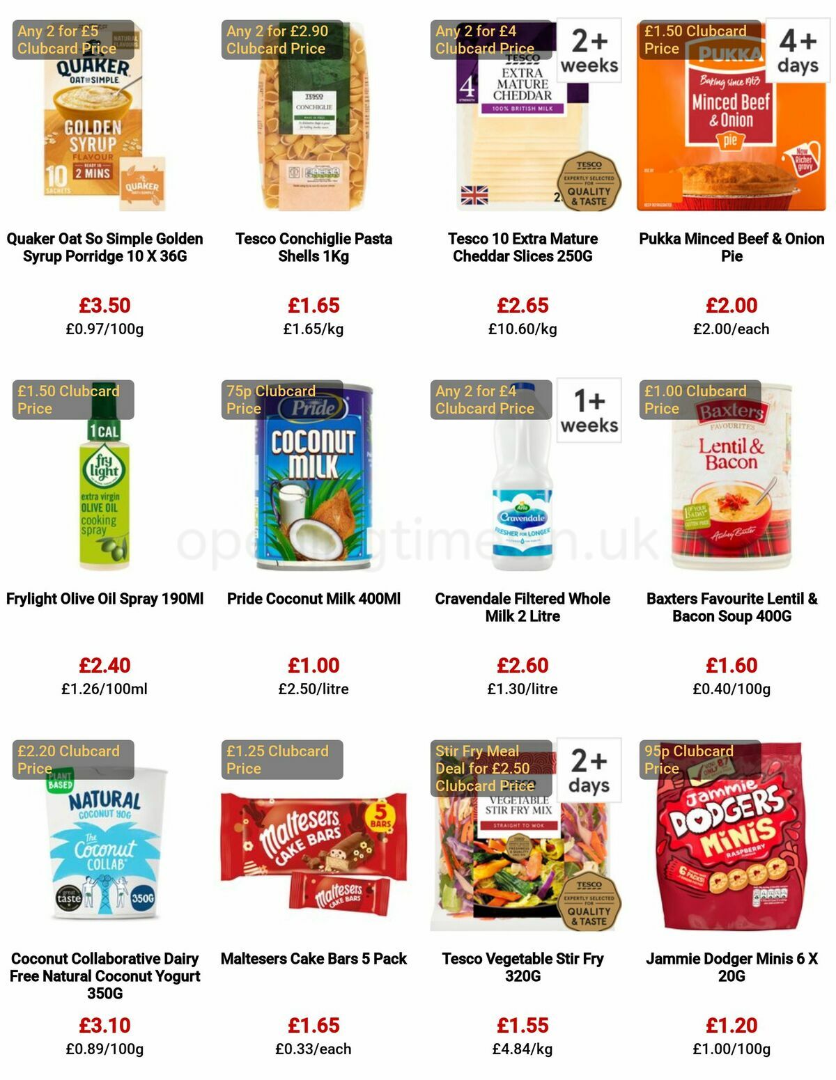 TESCO Offers from 23 February
