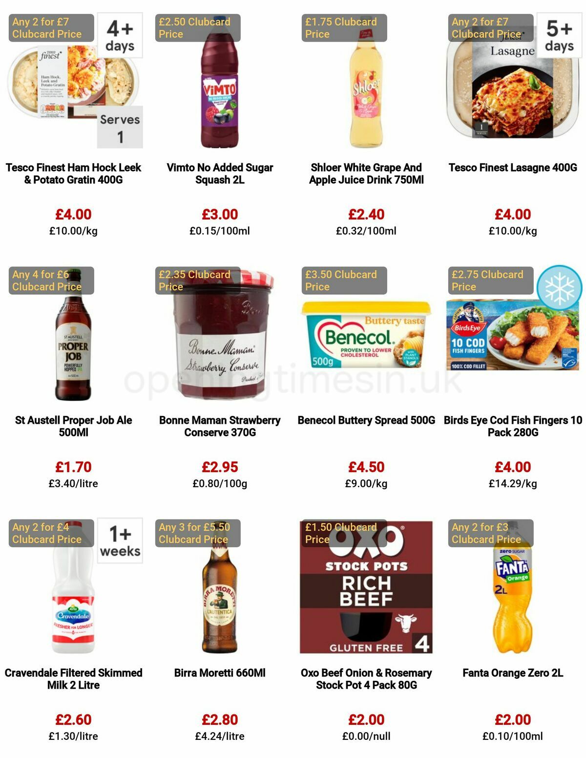 TESCO Offers from 23 February