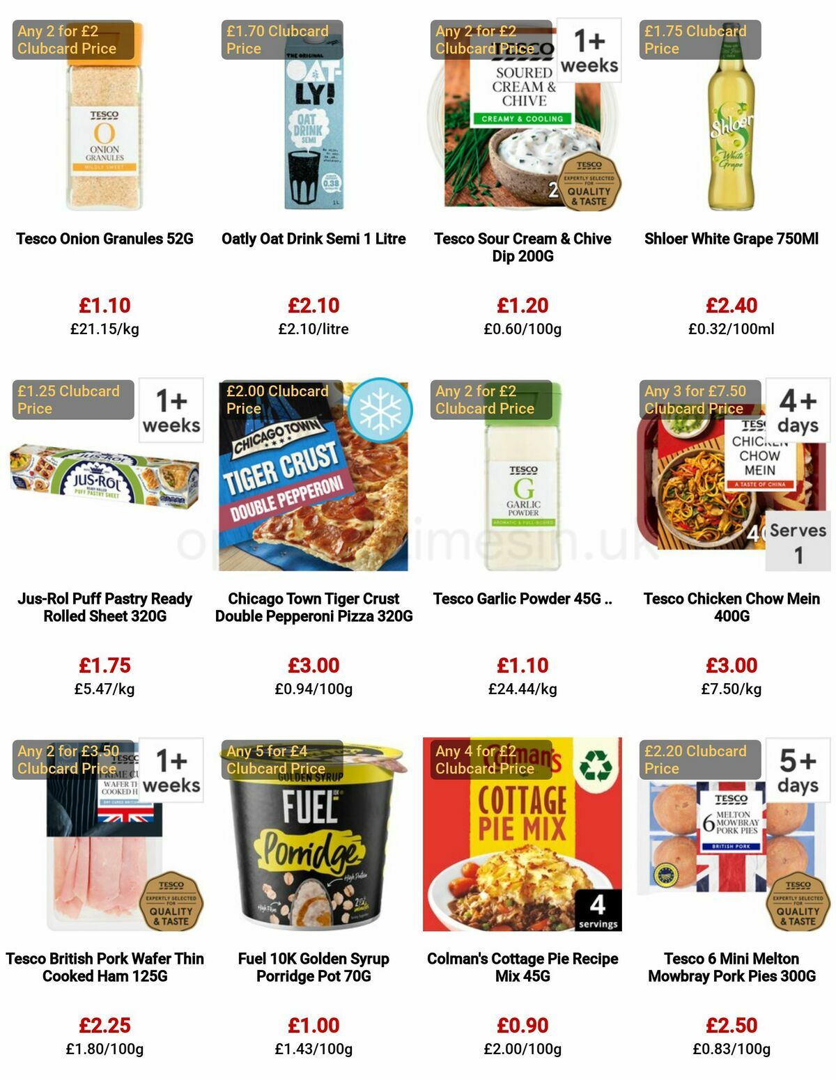 TESCO Offers from 23 February