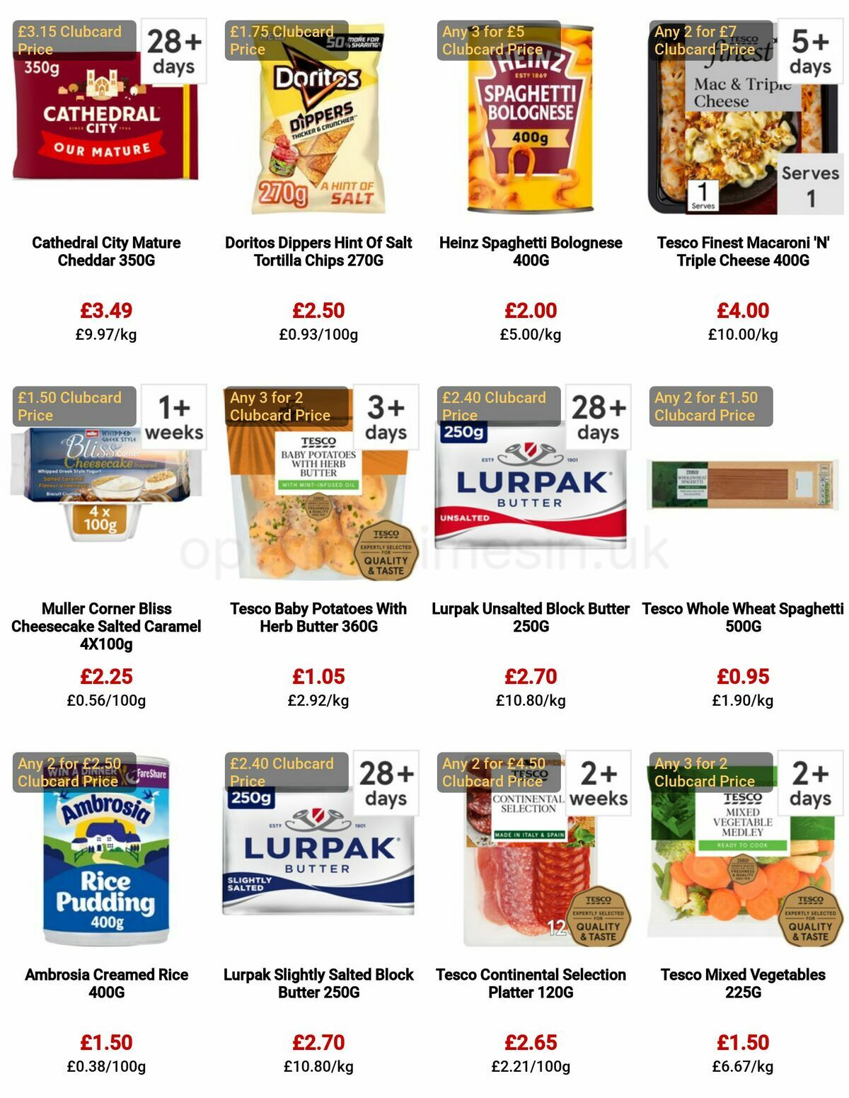 TESCO Offers from 23 February
