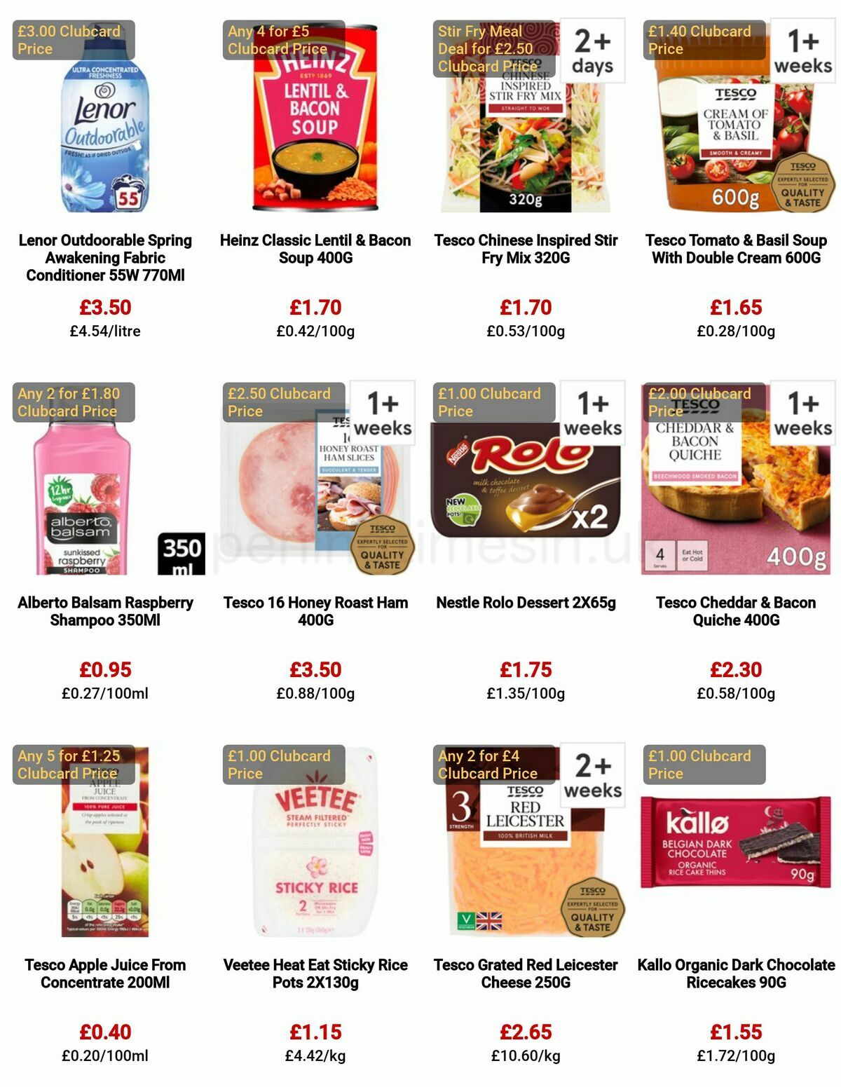 TESCO Offers from 23 February