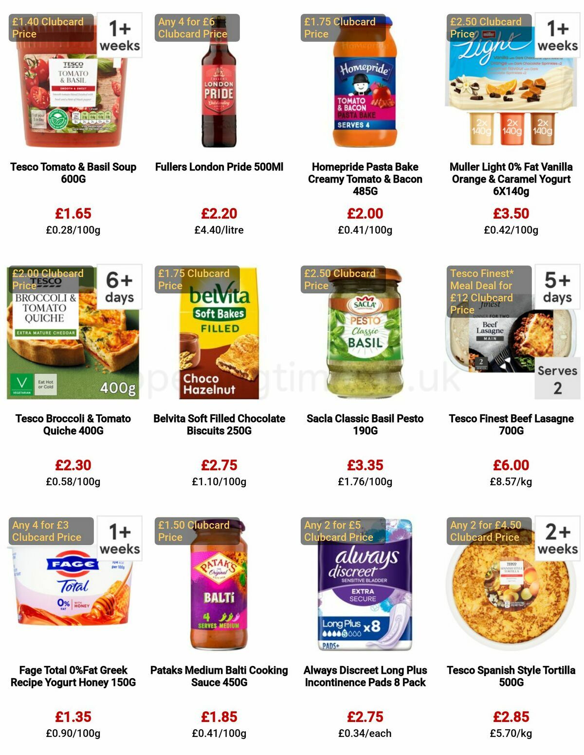 TESCO Offers from 23 February