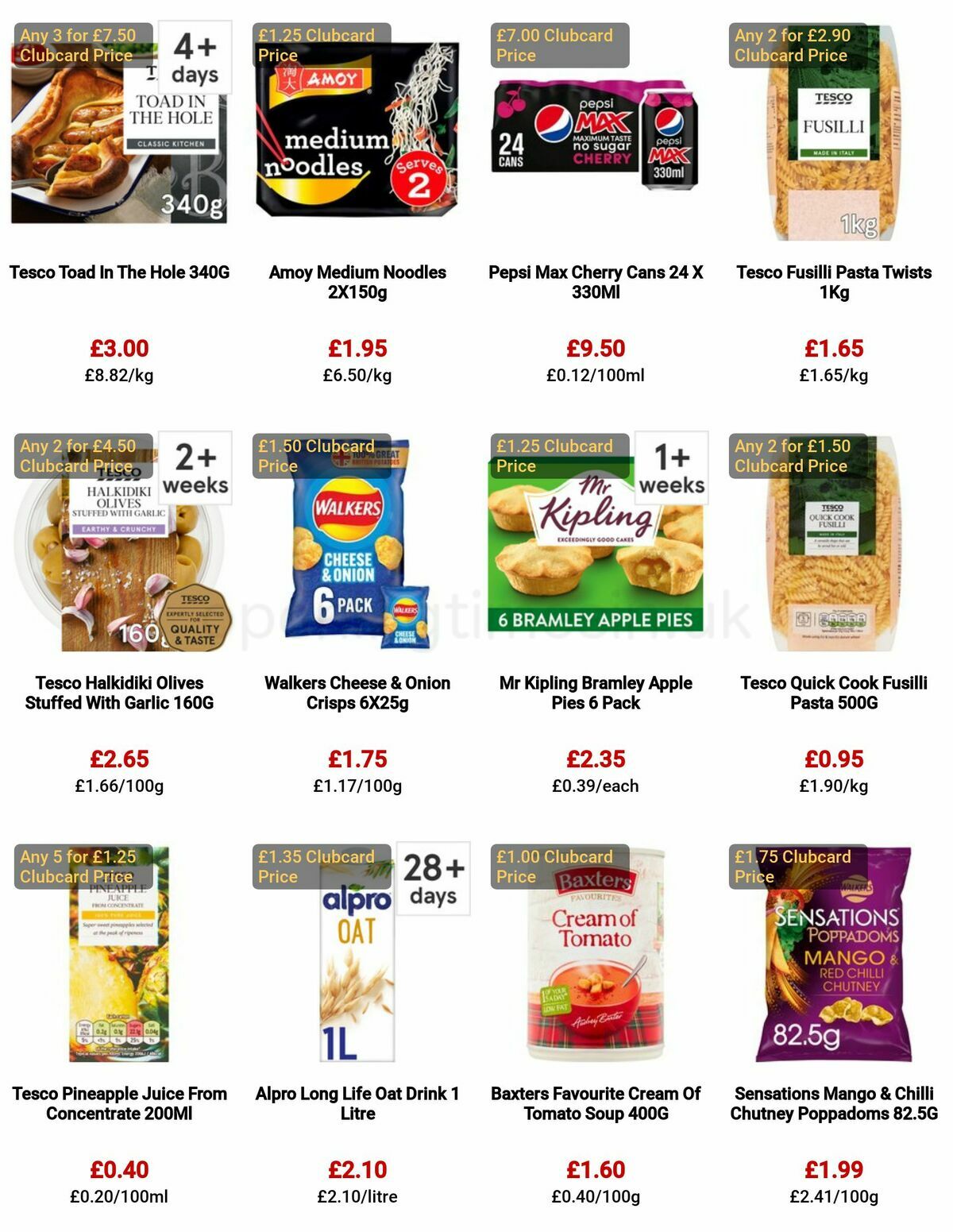 TESCO Offers from 23 February
