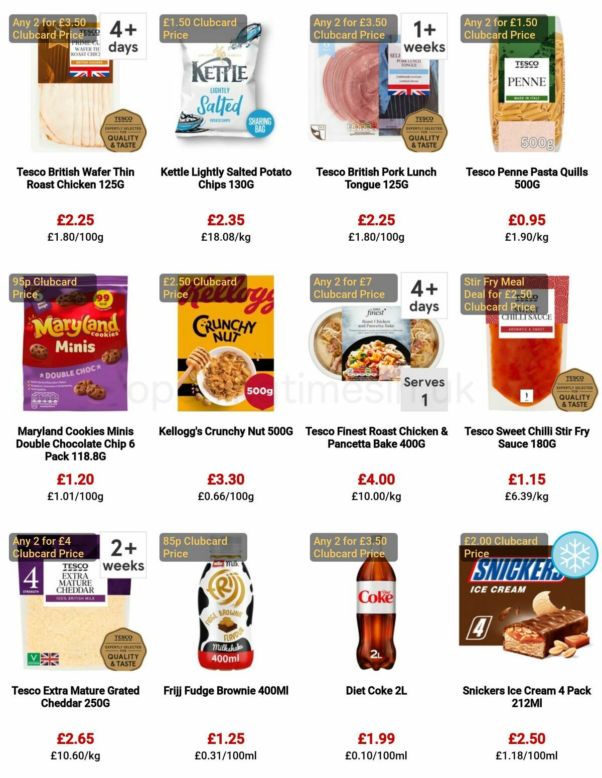 TESCO Offers from 23 February